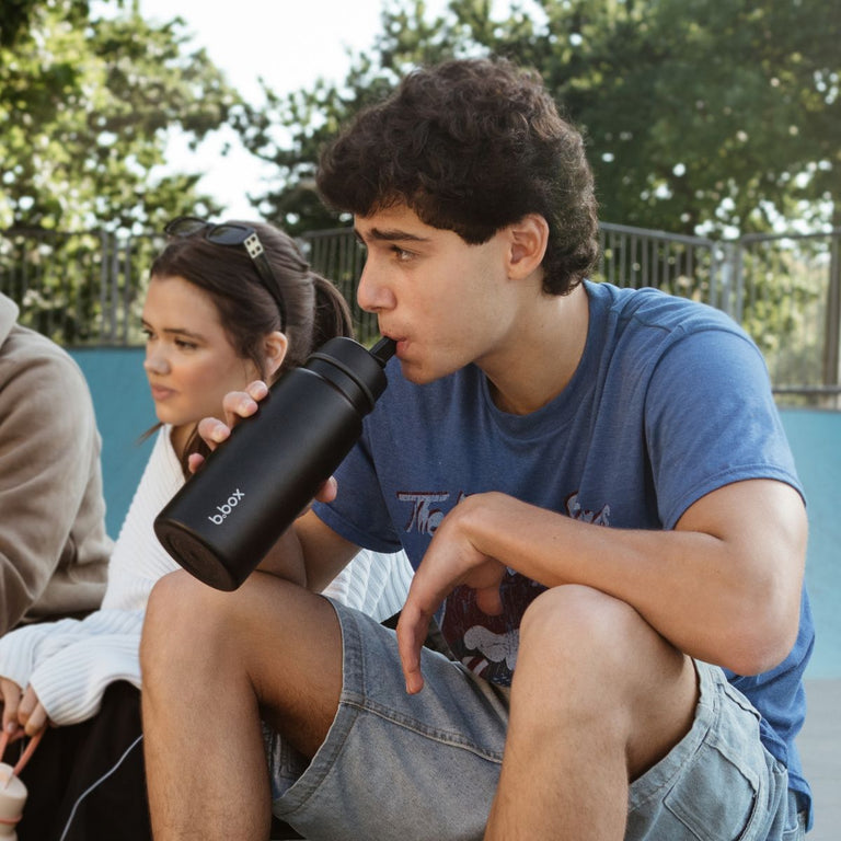 1 L Insulated Flip Top Bottle - Deep Space