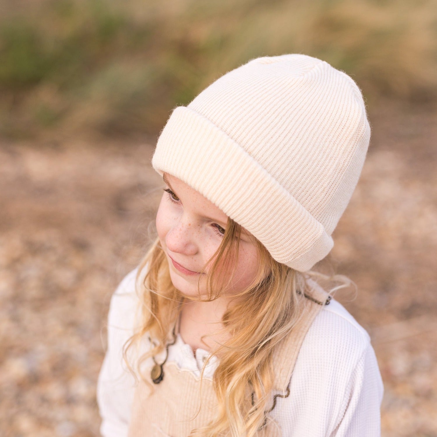 Latte Hipster Merino Beanie