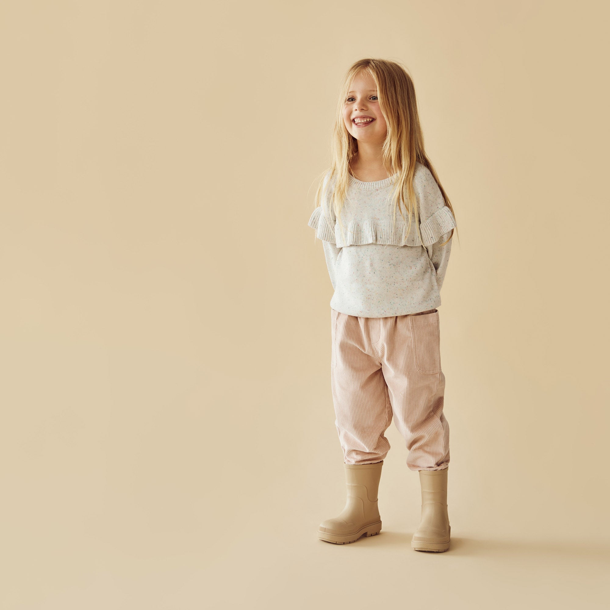 Rose Organic Cotton Corduroy Pant
