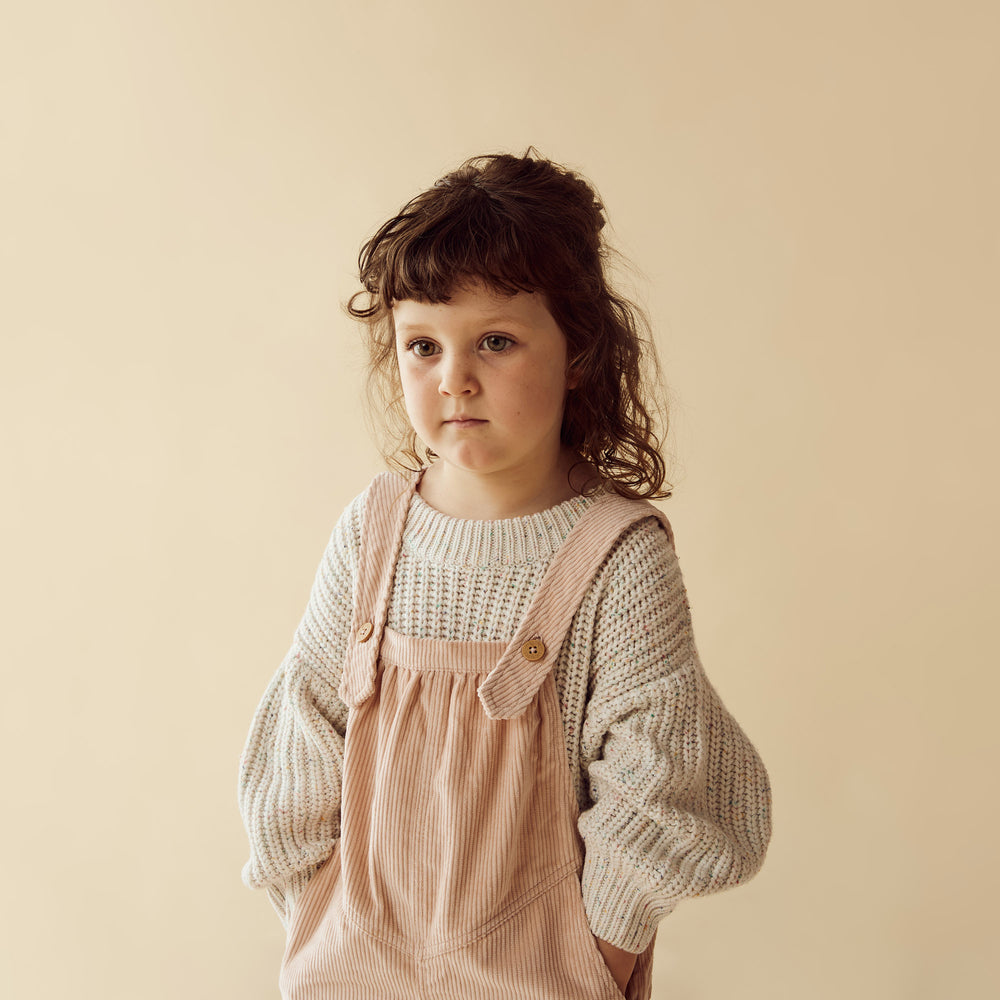 Rose Organic Cord Overall