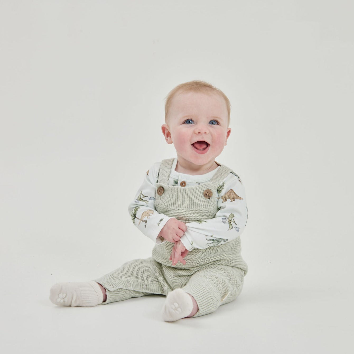 Dino Henley Onesie