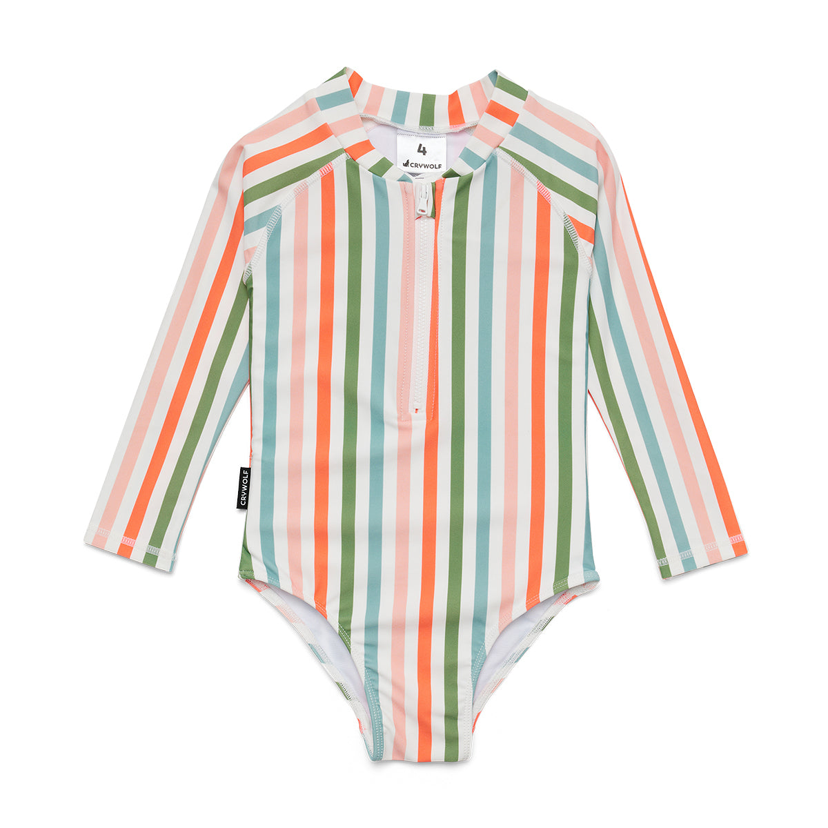 Summer Stripe L/S Swimsuit