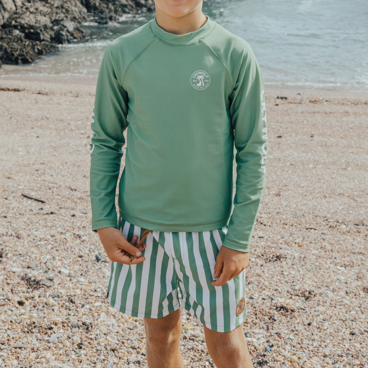 Coastal Green Rash Vest