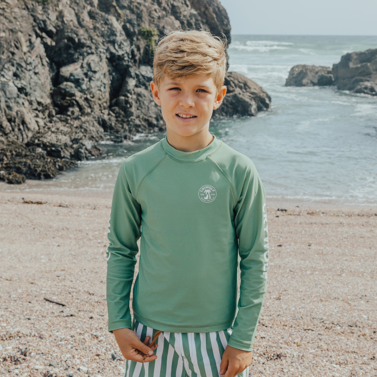 Coastal Green Rash Vest