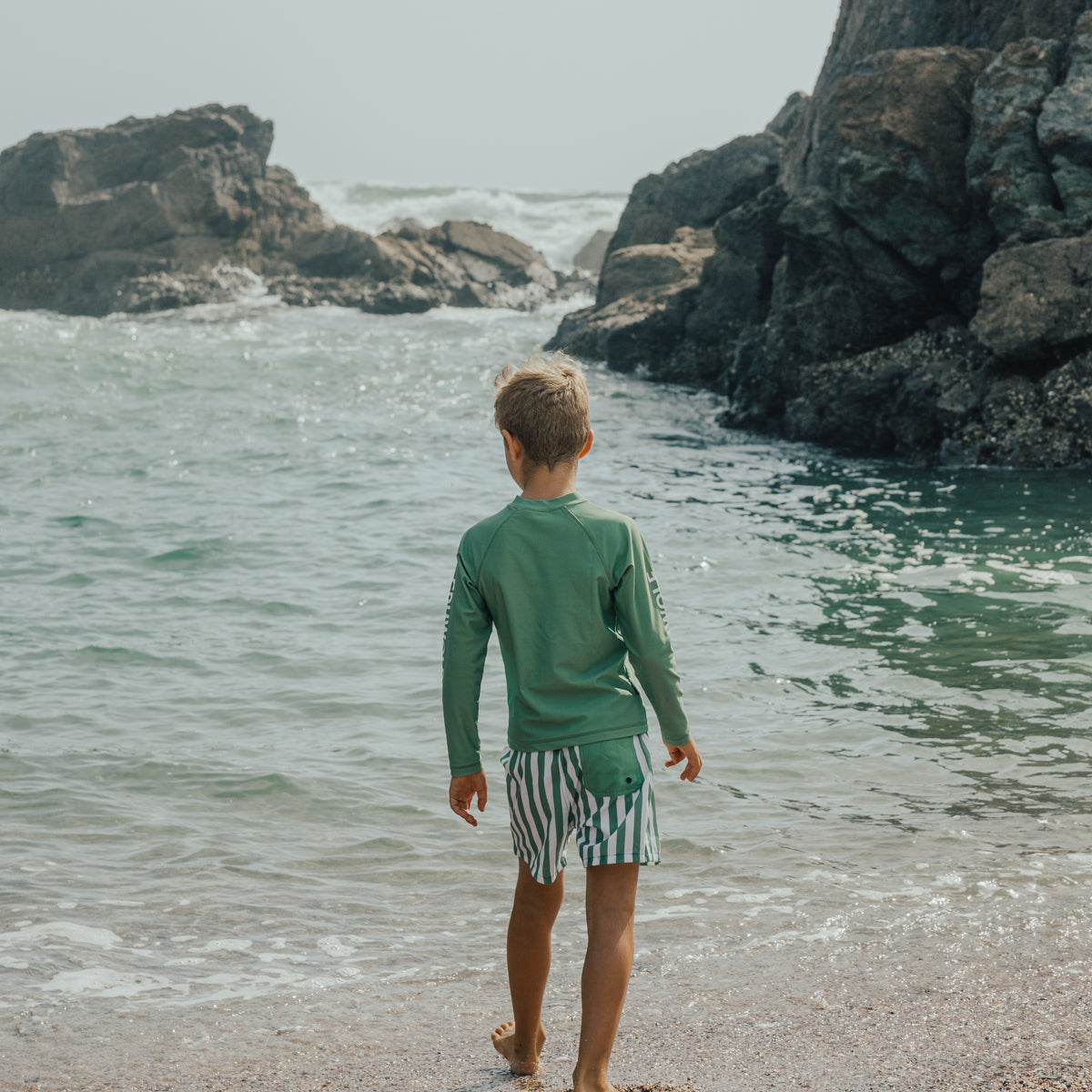Coastal Green Rash Vest