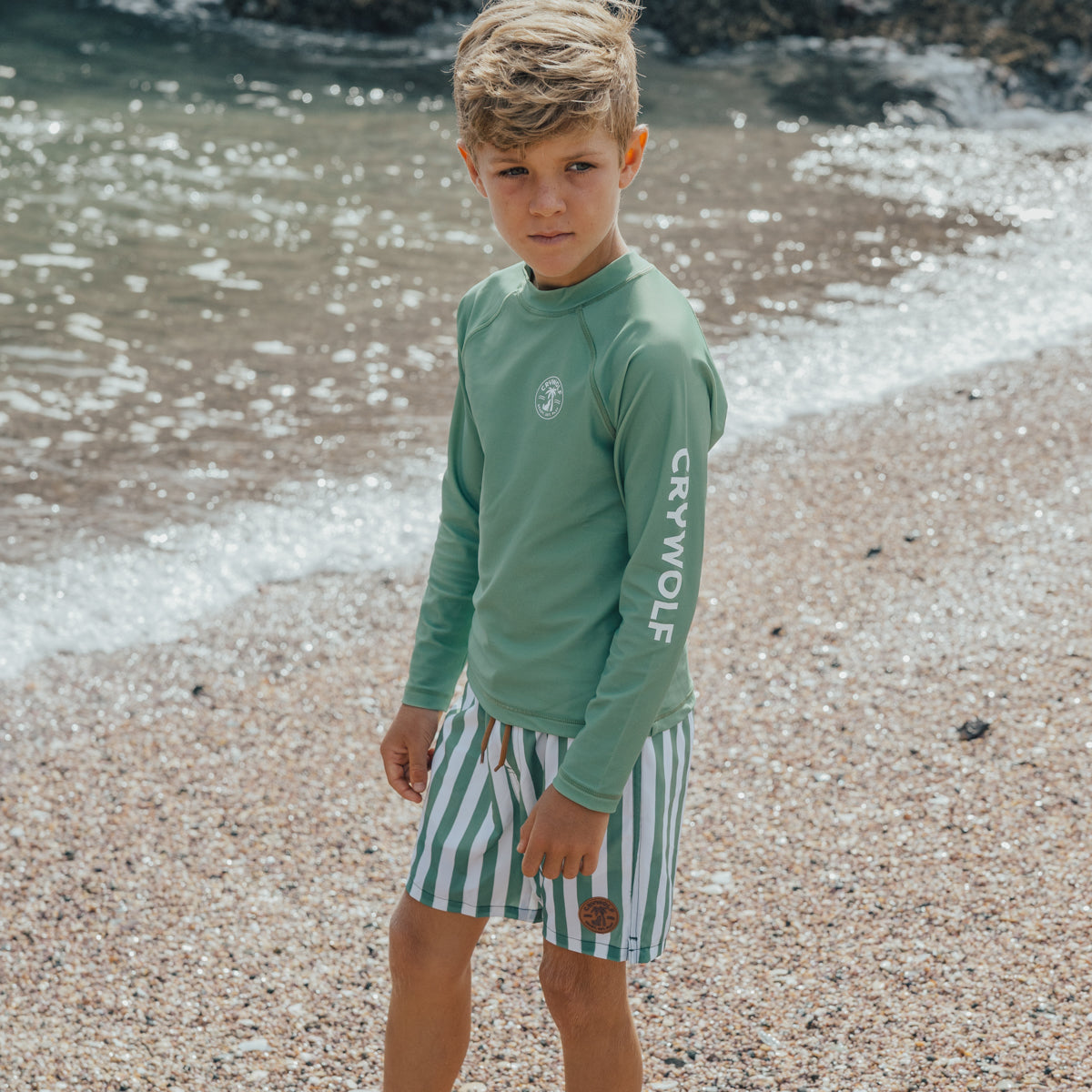 Coastal Green Rash Vest