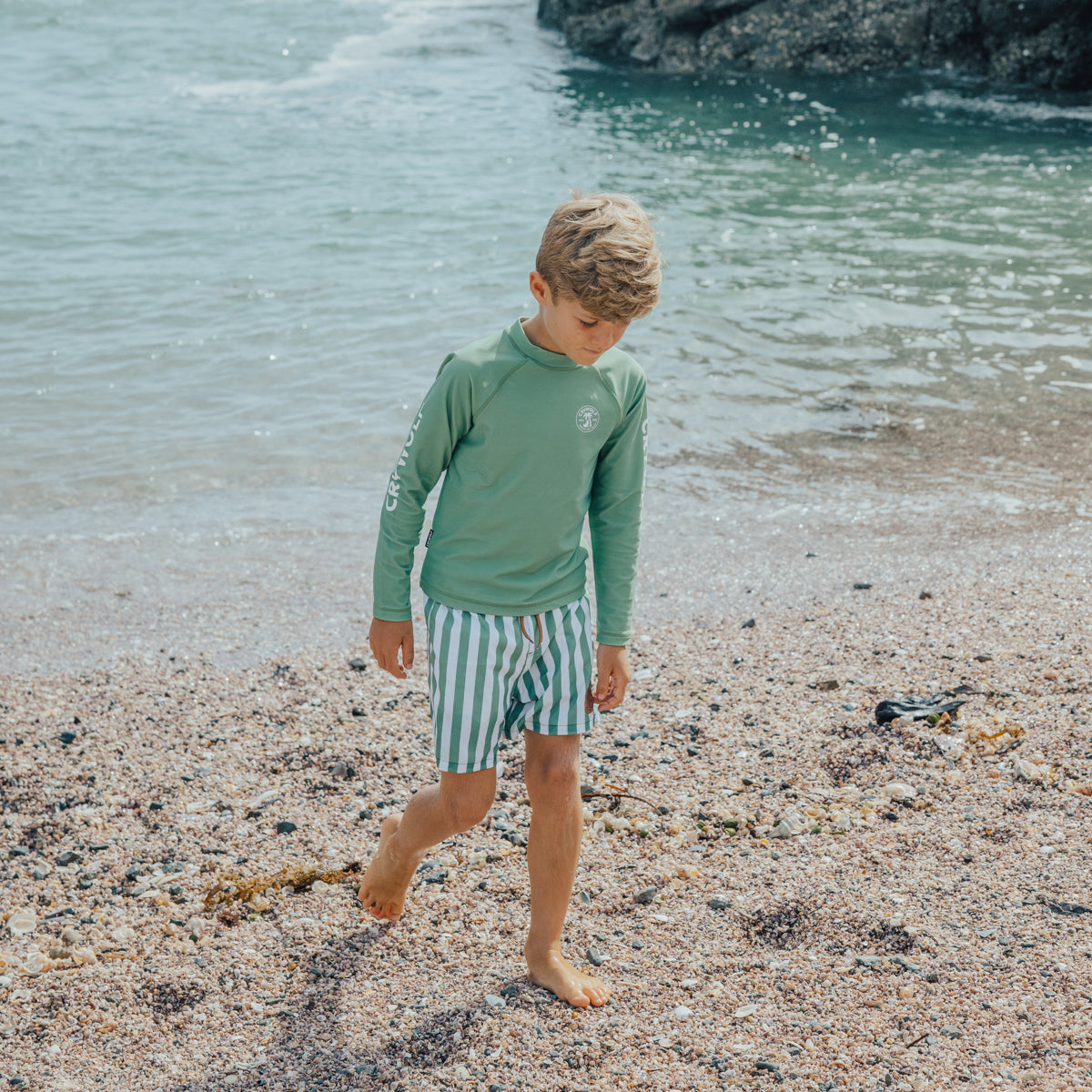 Coastal Green Rash Vest