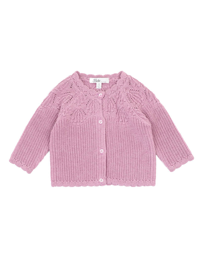 Heather Marl Cardigan