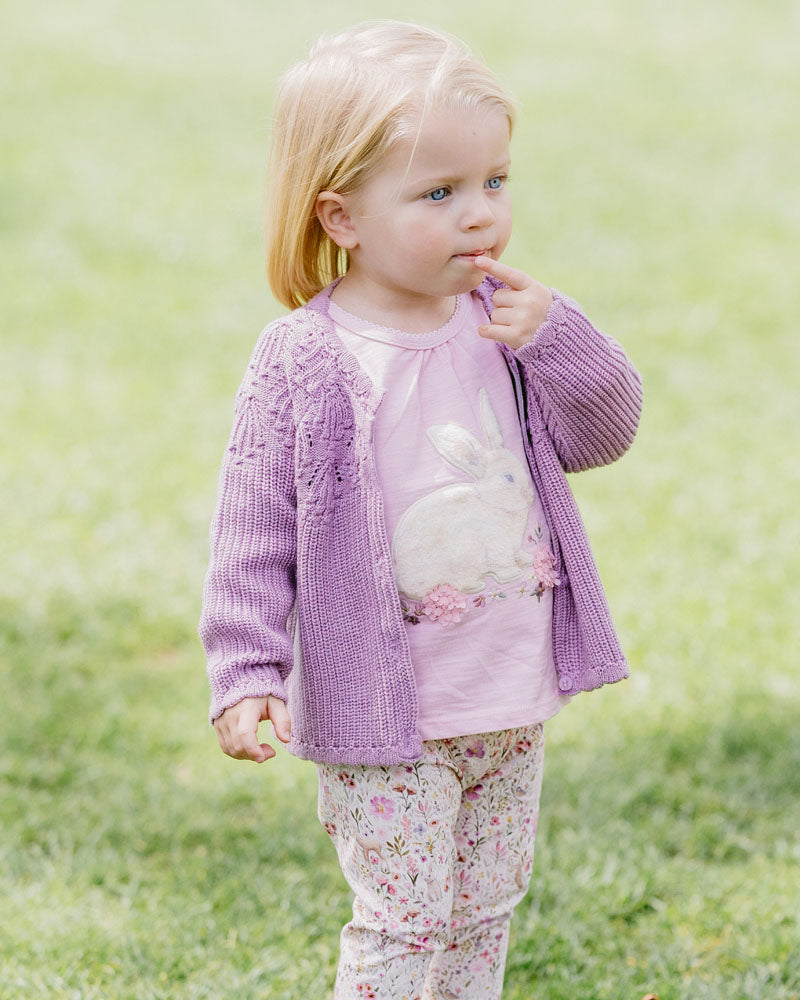 Heather Marl Cardigan