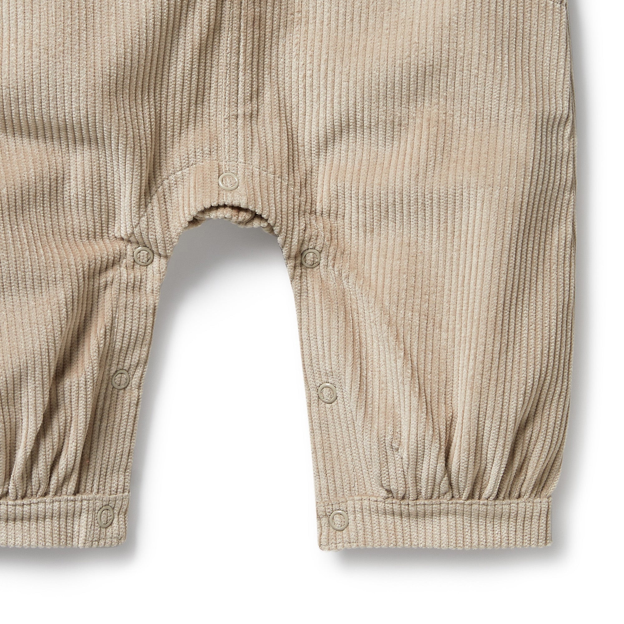 Sand Organic Cotton Corduroy Overall
