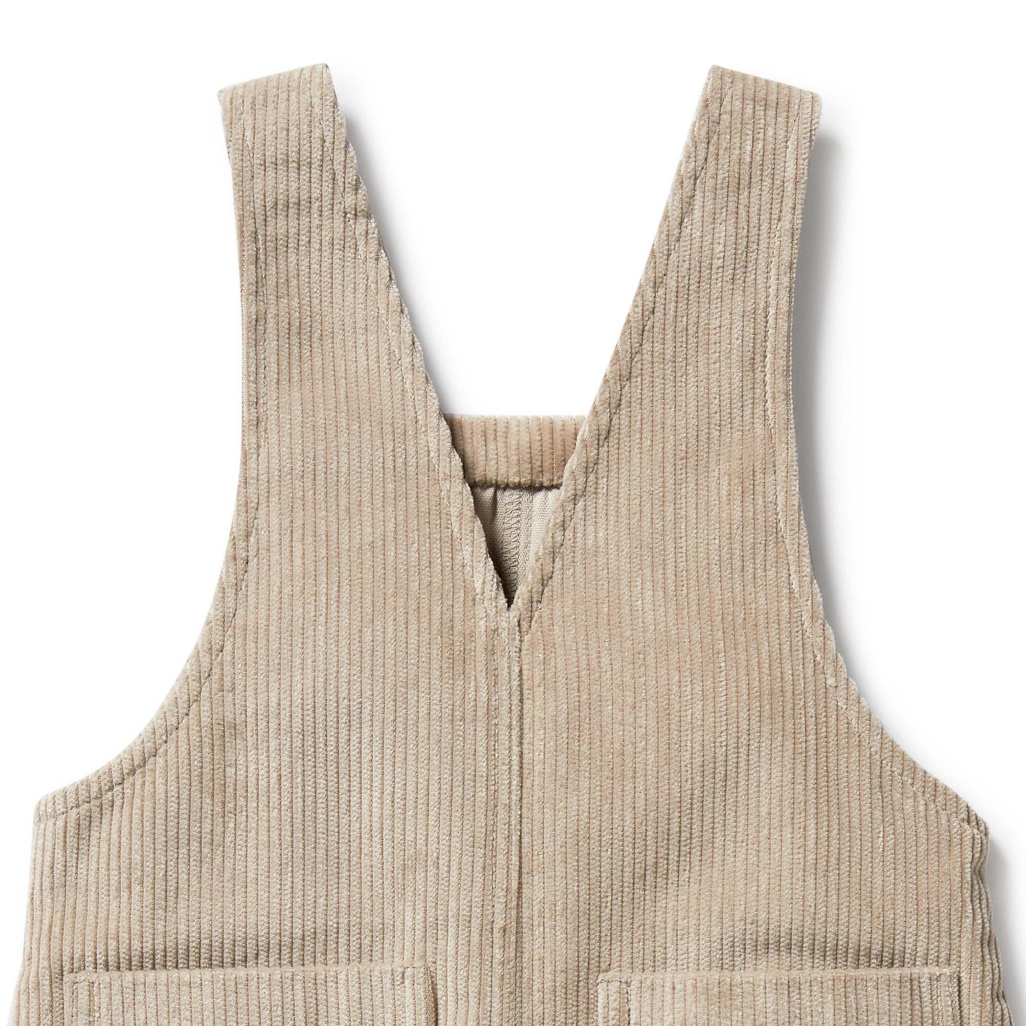 Sand Organic Cotton Corduroy Overall