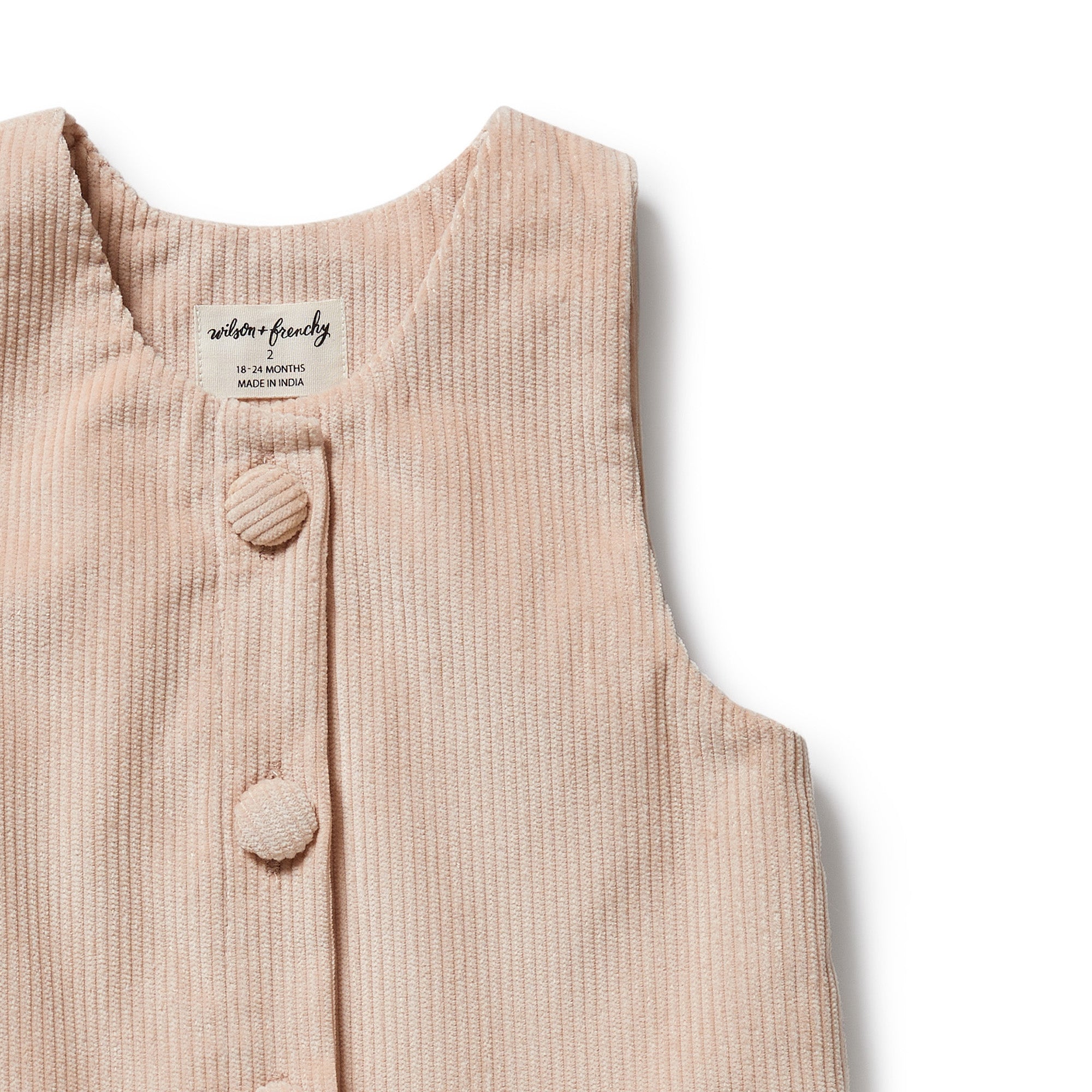 Rose Organic Cord Dress
