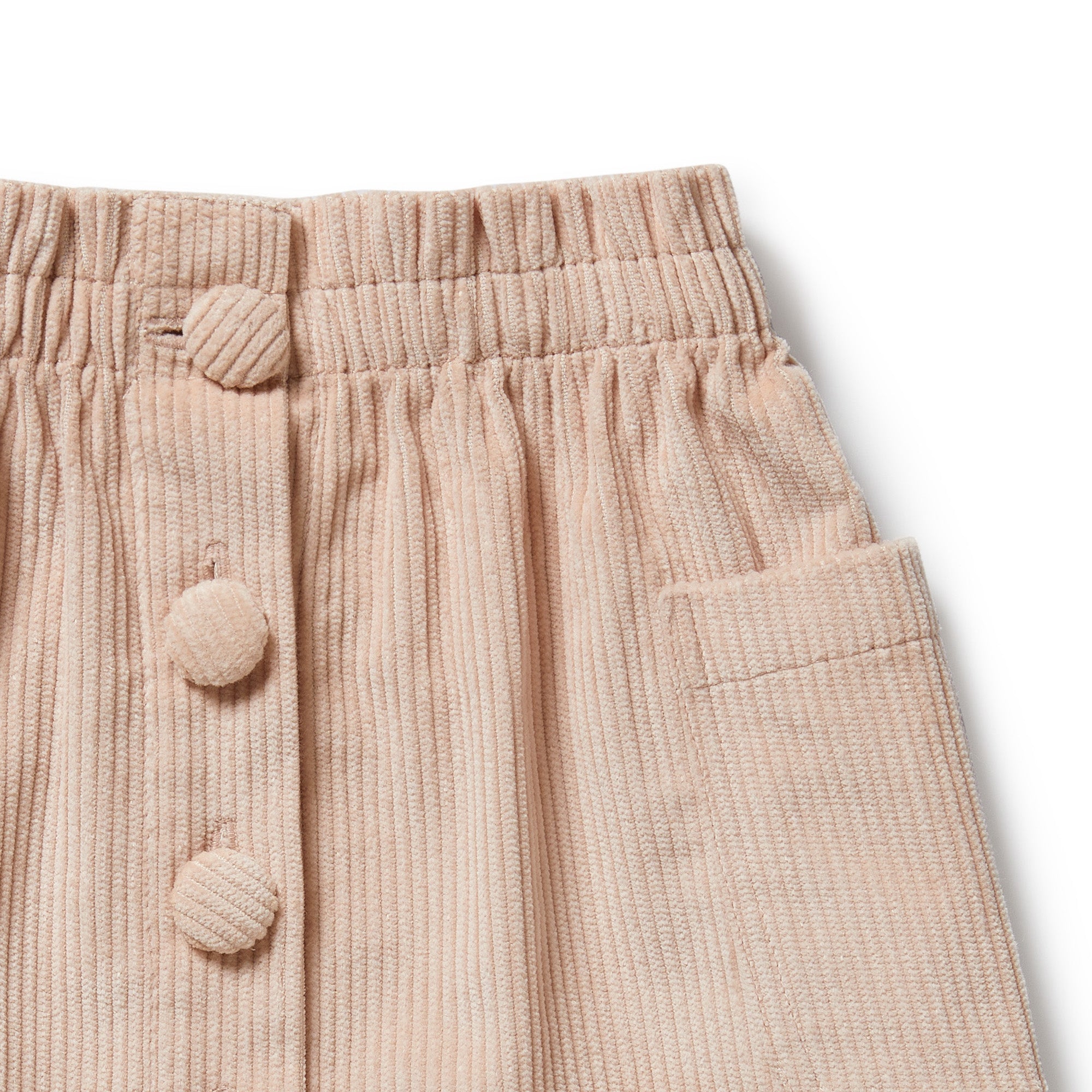 Rose Organic Cord Skirt