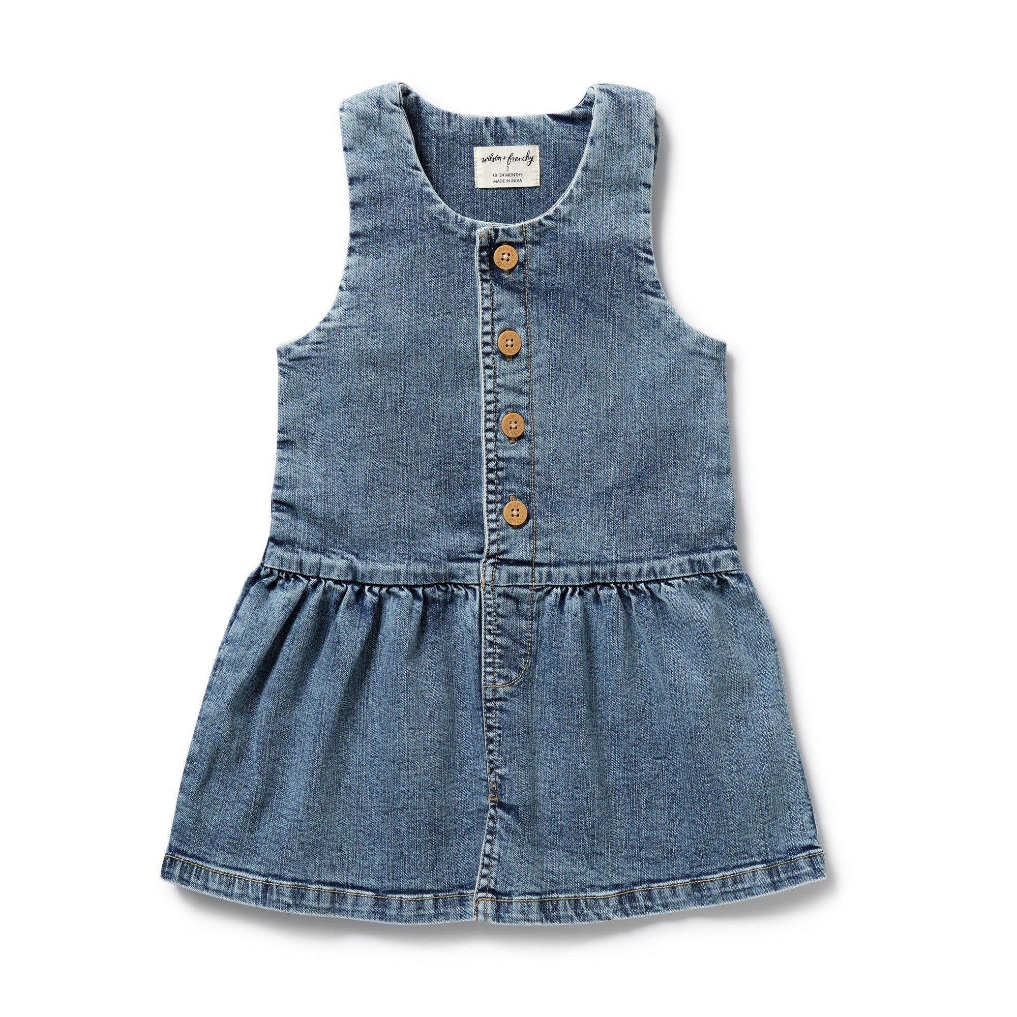 Denim Organic Cotton Dress