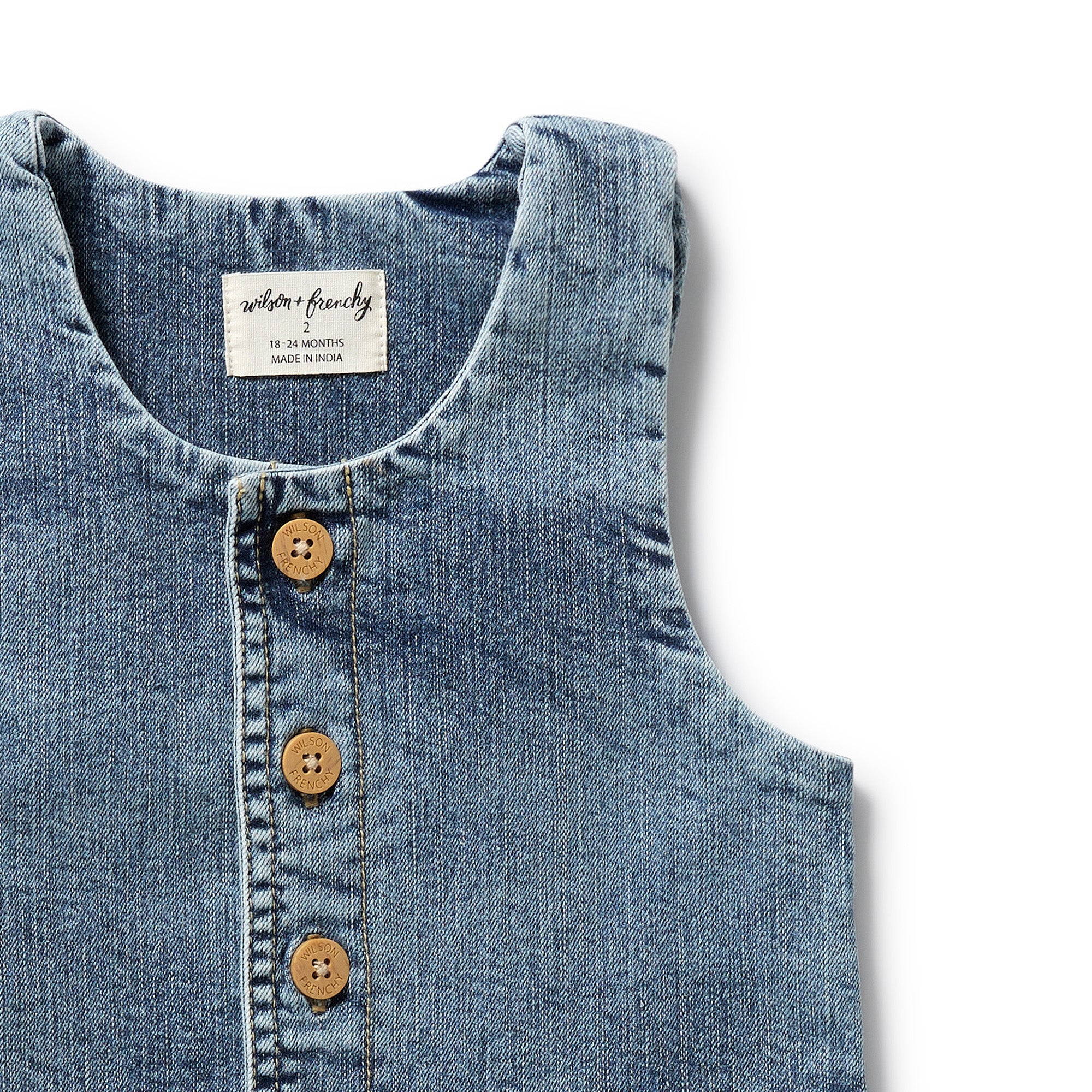 Denim Organic Cotton Dress