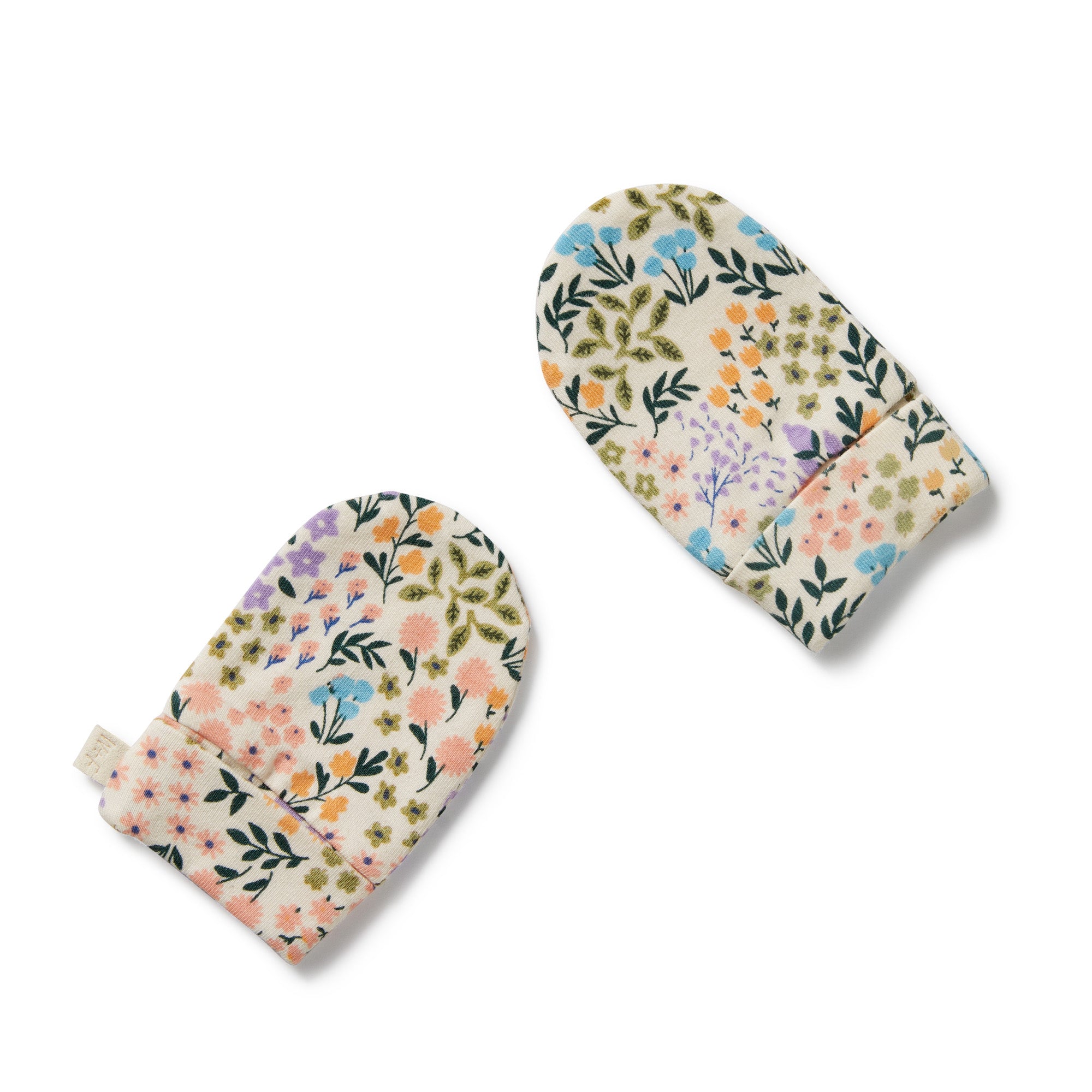Tiny Bloom Organic Mittens