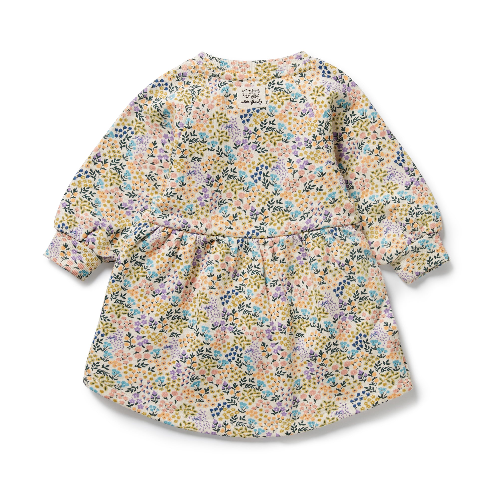 Tiny Bloom Organic Terry Sweat Dress