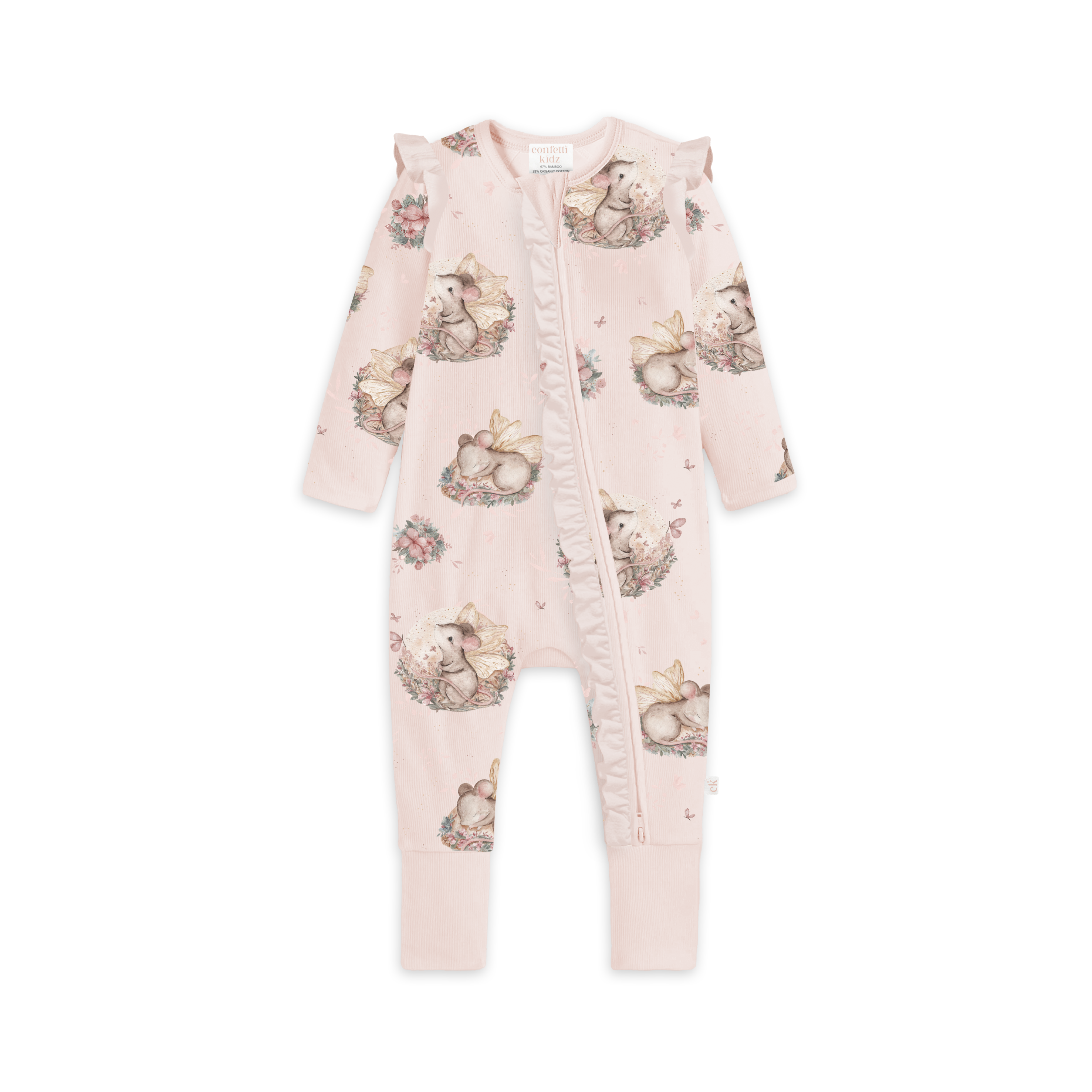 Fairy Wonders Bamboo Zipsuit
