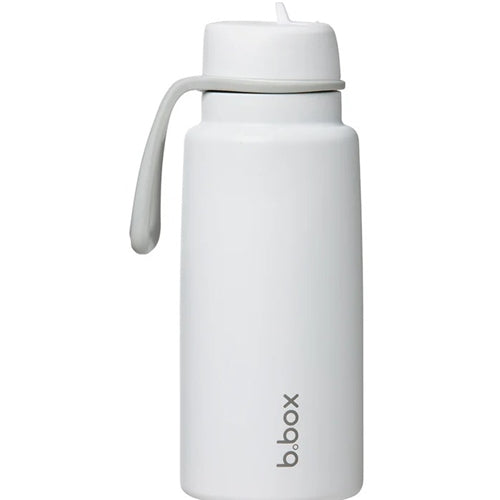 1 L Insulated Flip Top Bottle - White Out