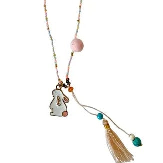 Blush Bunny Necklace