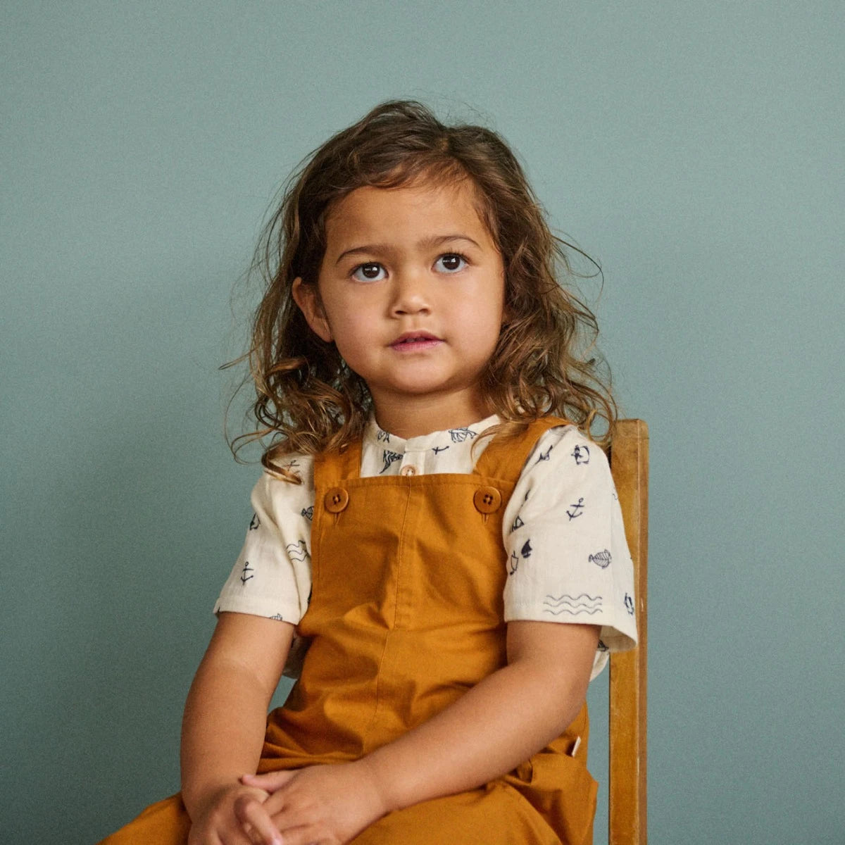 Dijon Tucker Shortie Overalls