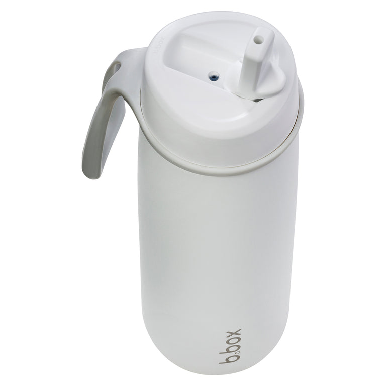 690 ml Insulated Flip Top Bottle - White Out