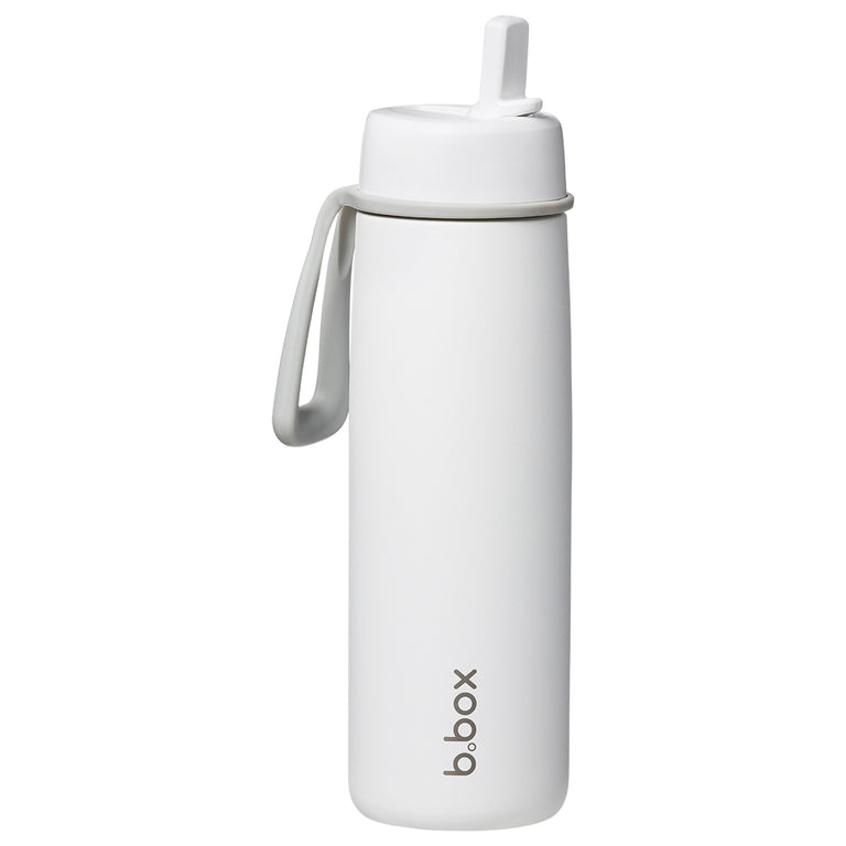 690 ml Insulated Flip Top Bottle - White Out