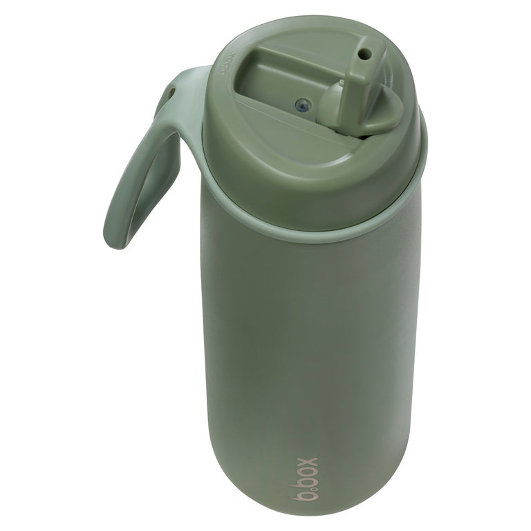 690 ml Insulated Flip Top Bottle - Olive