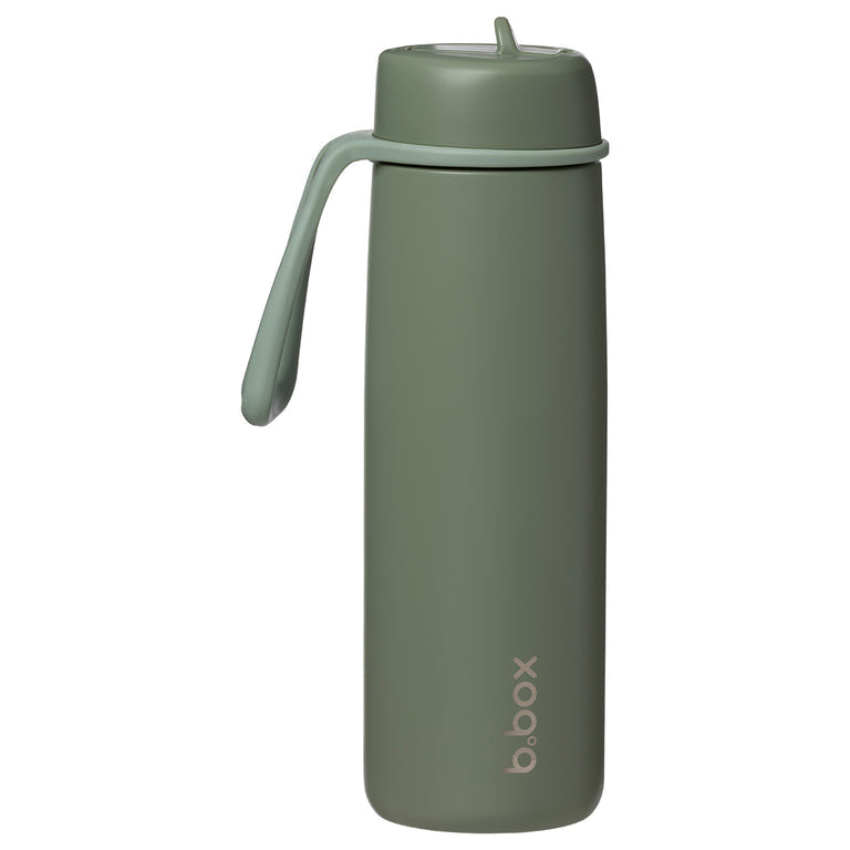 690 ml Insulated Flip Top Bottle - Olive