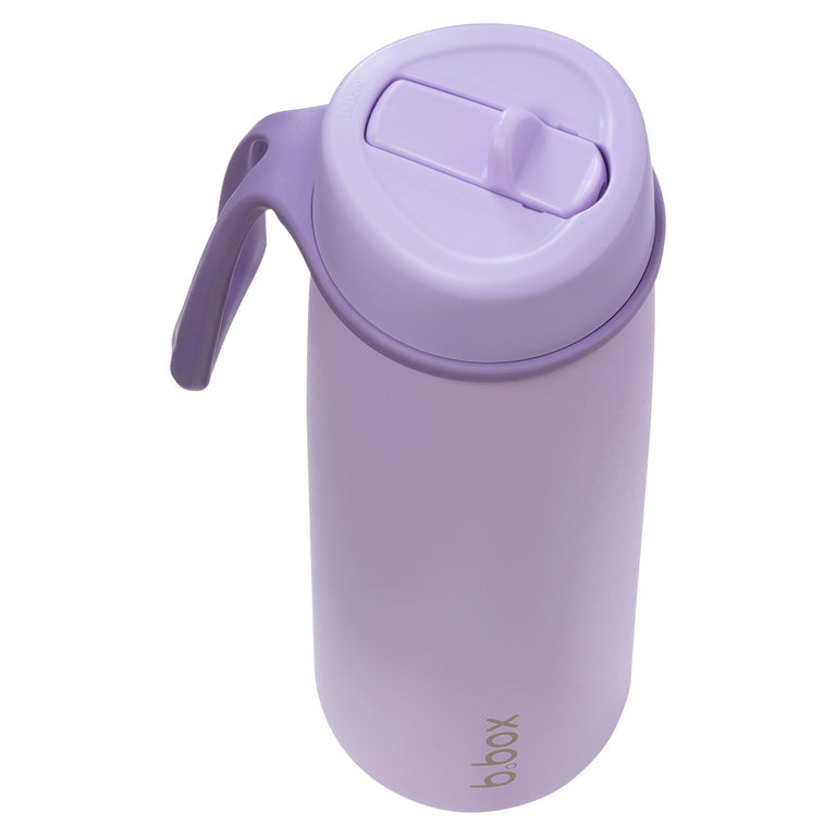 690 ml Insulated Flip Top Bottle - Lilac Love