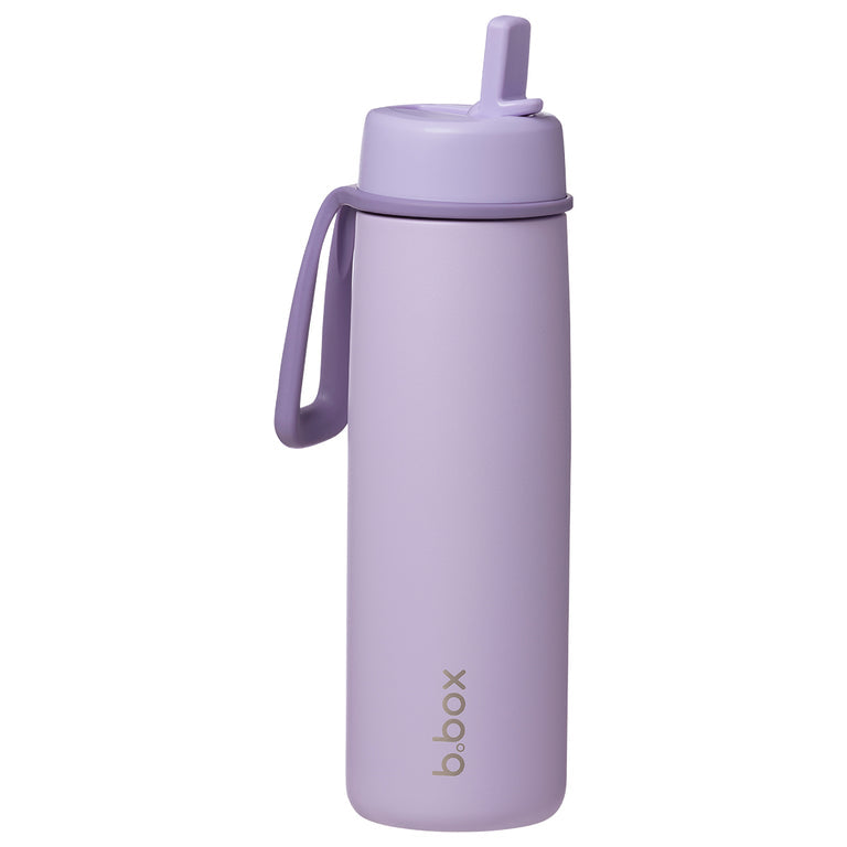 690 ml Insulated Flip Top Bottle - Lilac Love