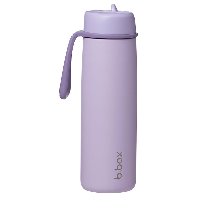 690 ml Insulated Flip Top Bottle - Lilac Love