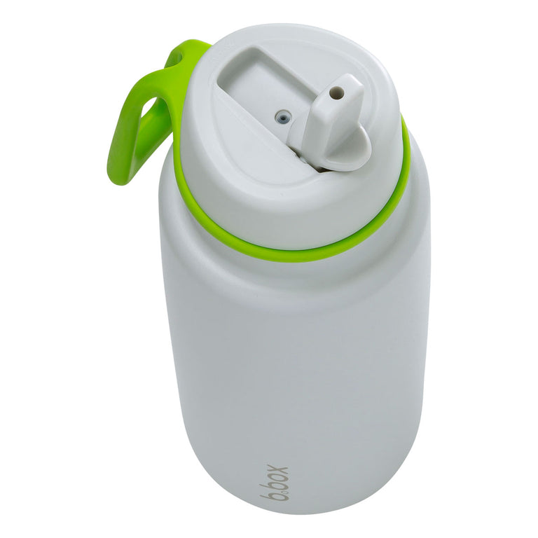 1 L Insulated Flip Top Bottle - Lime Time