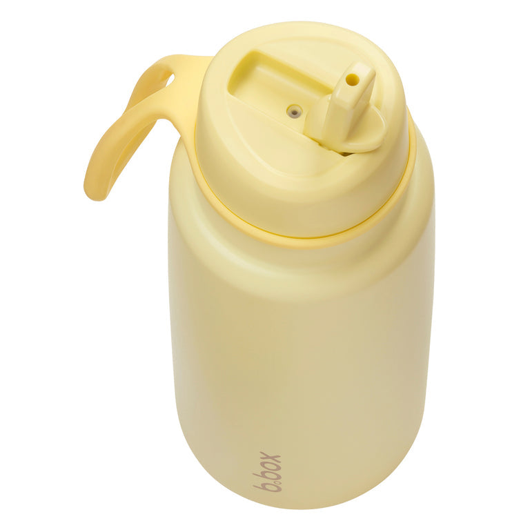 1 L Insulated Flip Top Bottle - Lemon Twist