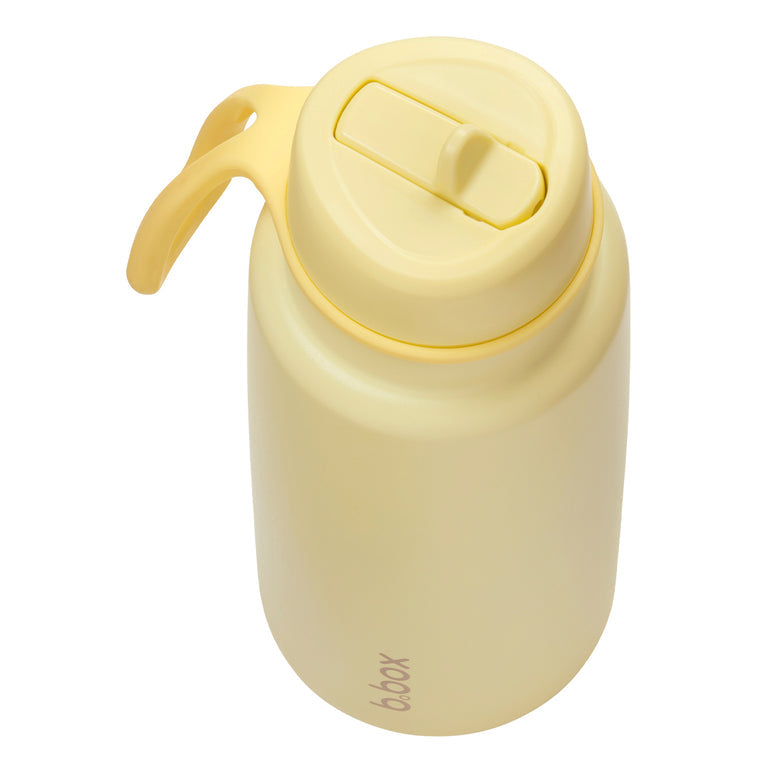 1 L Insulated Flip Top Bottle - Lemon Twist