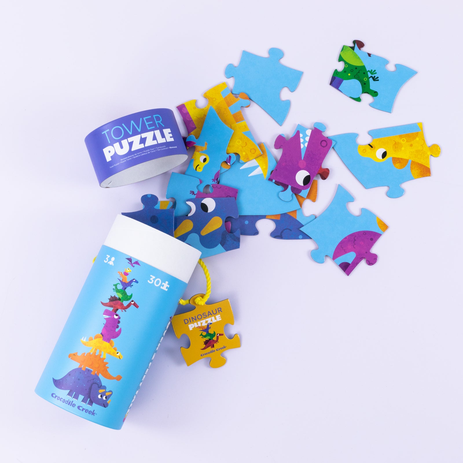 Tower Puzzle 30 pc - Dinosaur