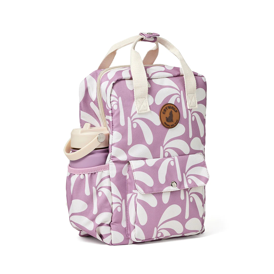 Lilac Palms Mini Backpack