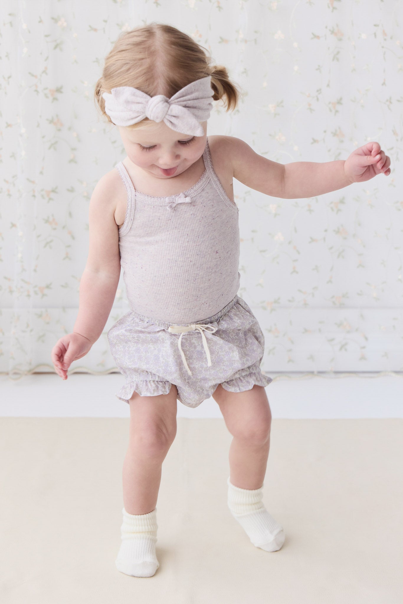 Chloe Lavender Frill Bloomer