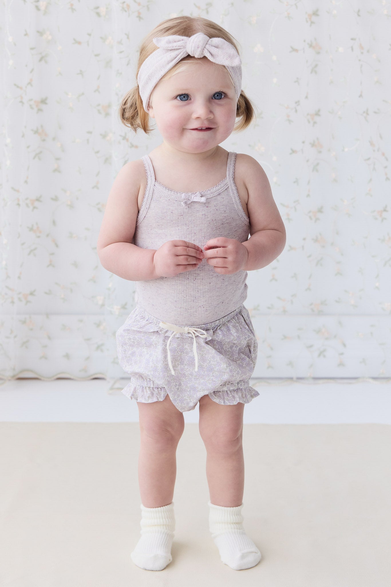 Chloe Lavender Frill Bloomer