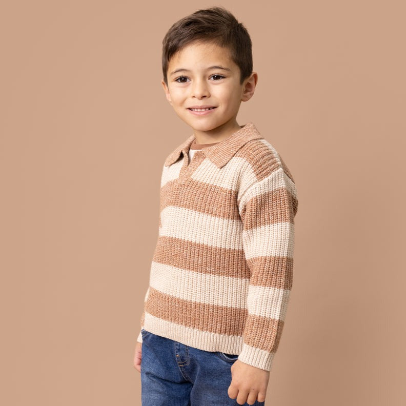 Stripe Knitted Jumper