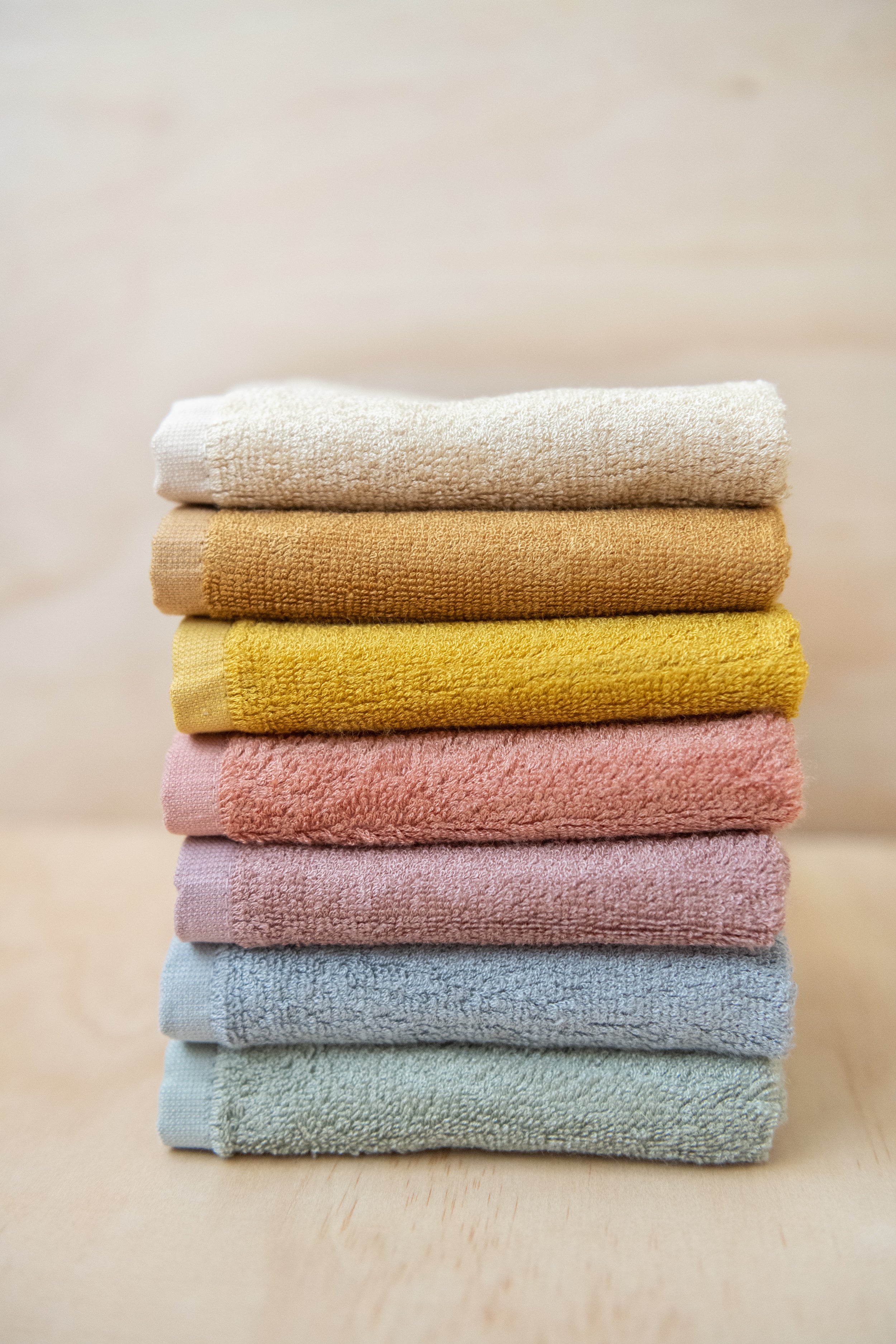 Wash Cloth 3 Pack Blush