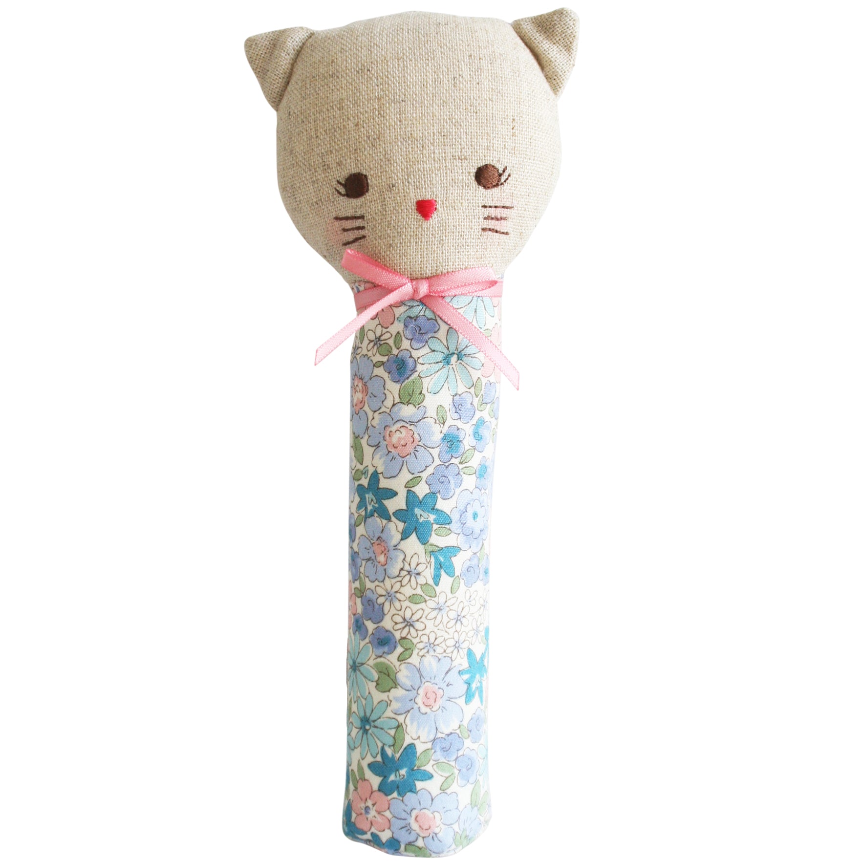 Odette Kitty Squeaker Liberty Blue