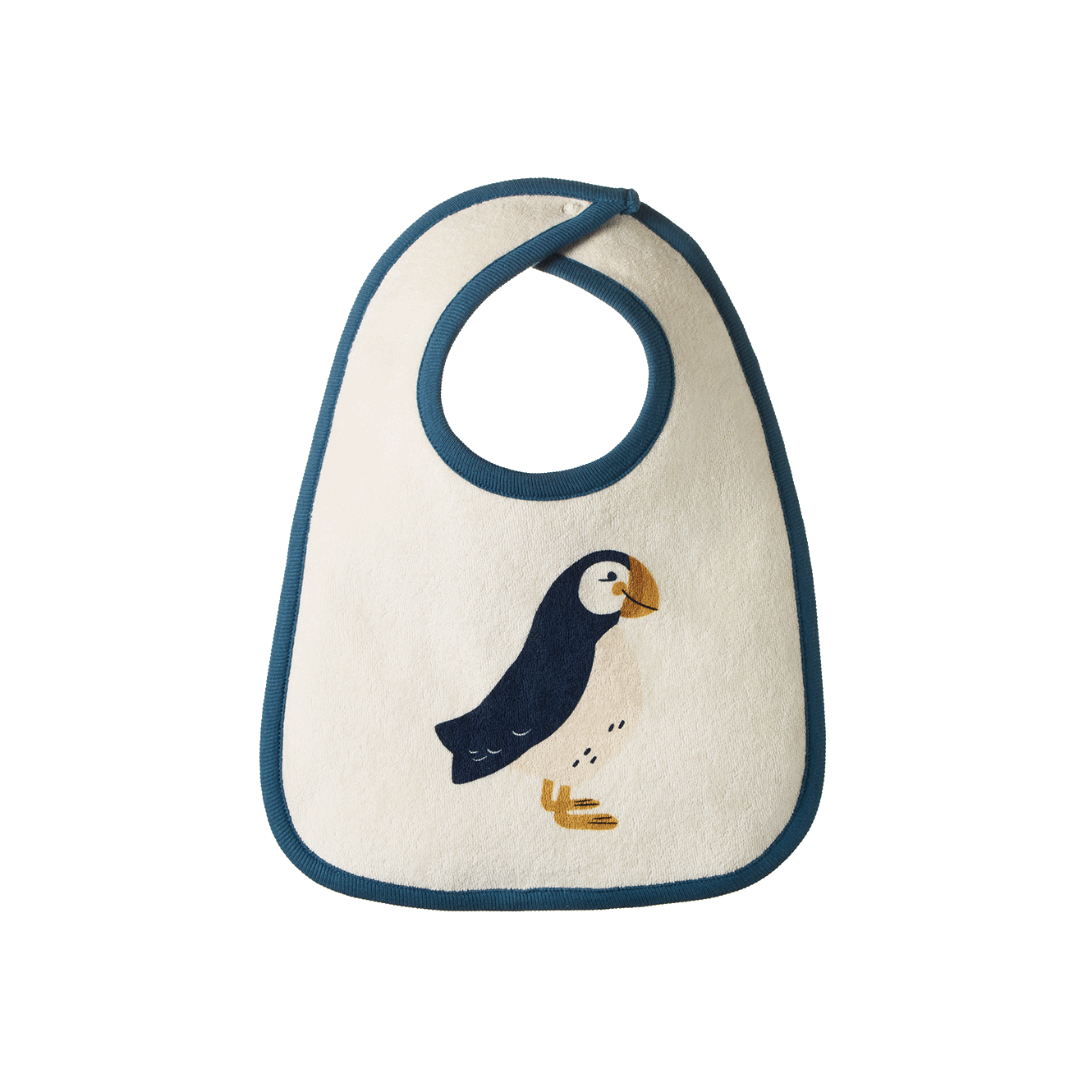 Puffin Print Reversible Bib