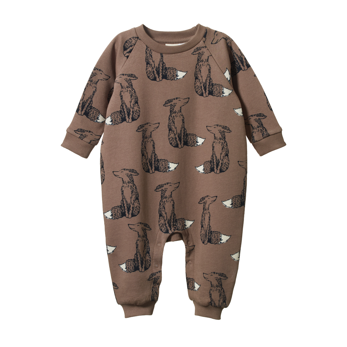 Foxy Cub Print Juno Romper