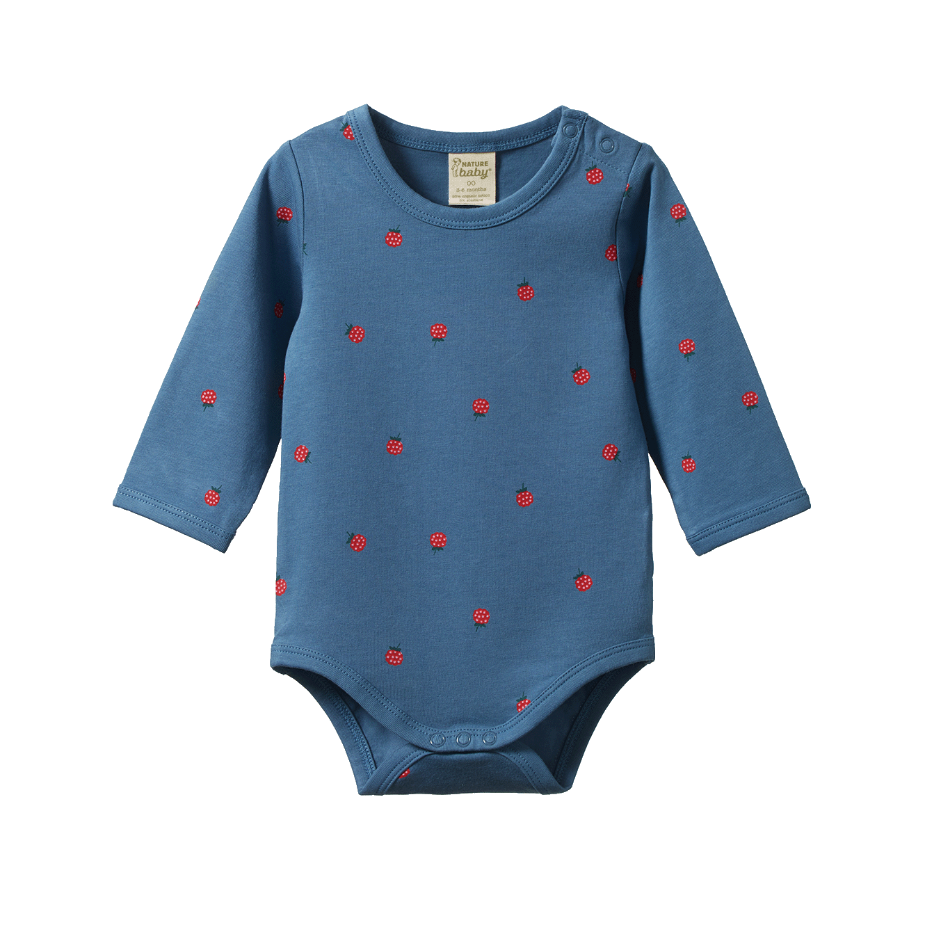 Raspberry Blue Print Bodysuit
