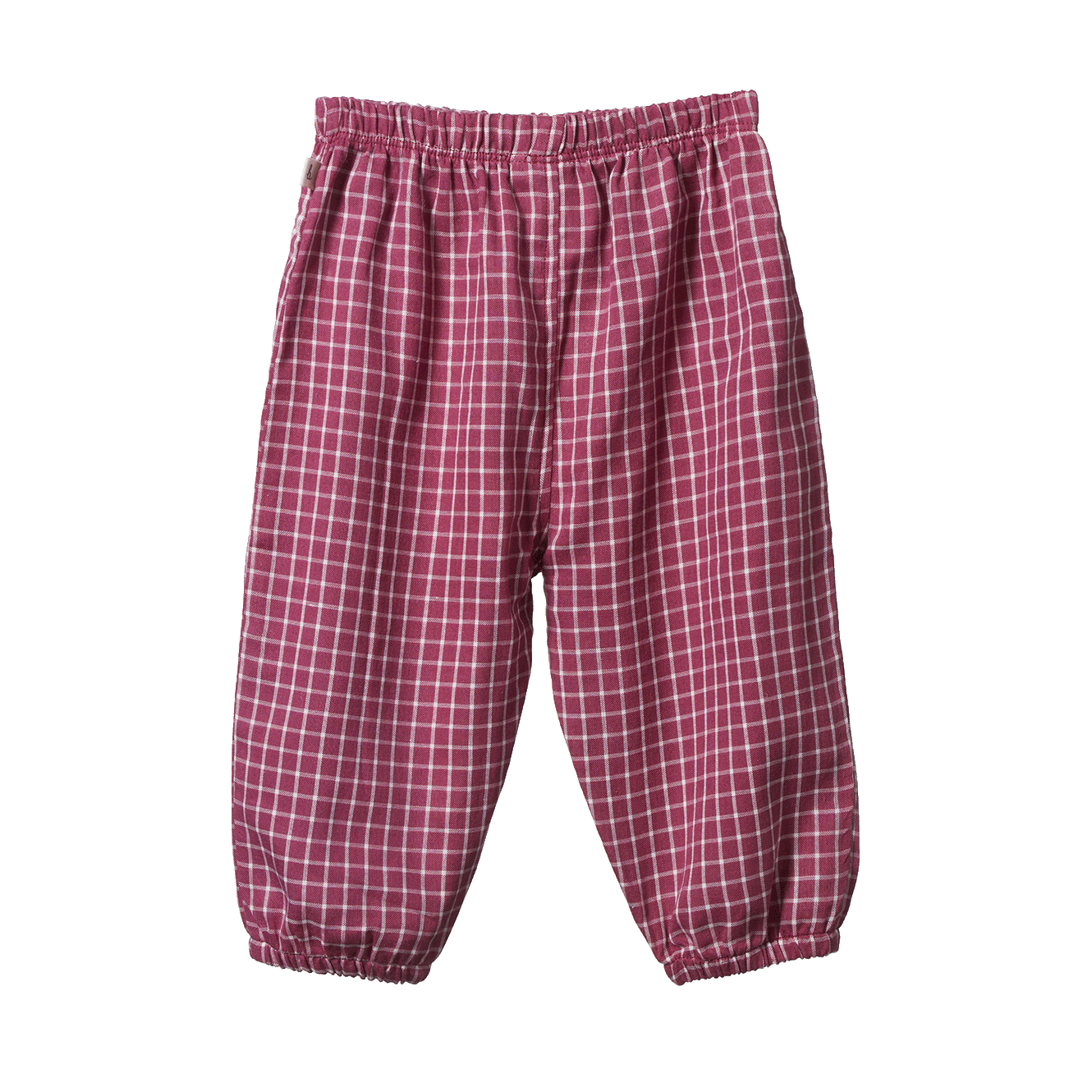 Rhubarb Check Sunny Pants