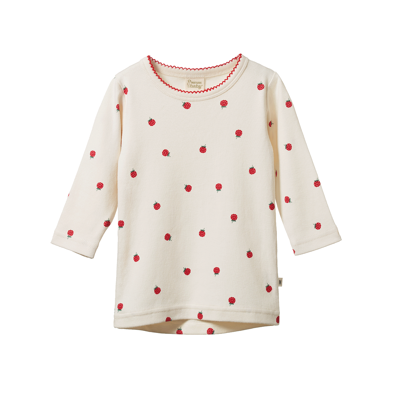 Raspberry Print Cloud Tee