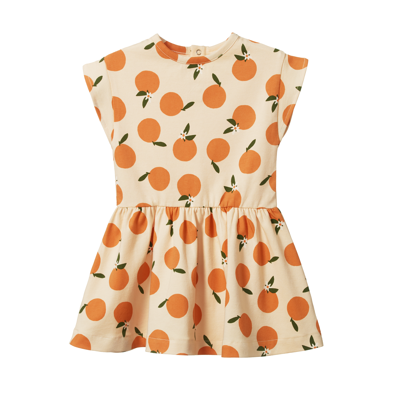 Orange Blossom Twirl Dress