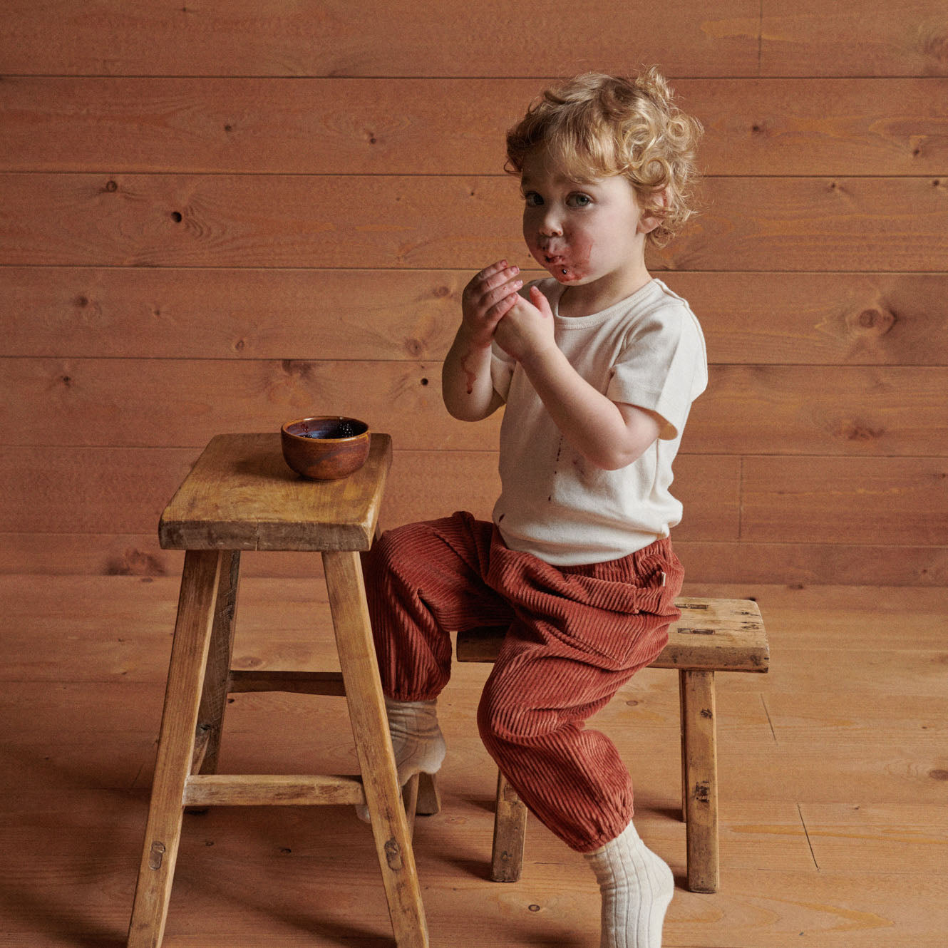 Frankie Cord Pants - Spice