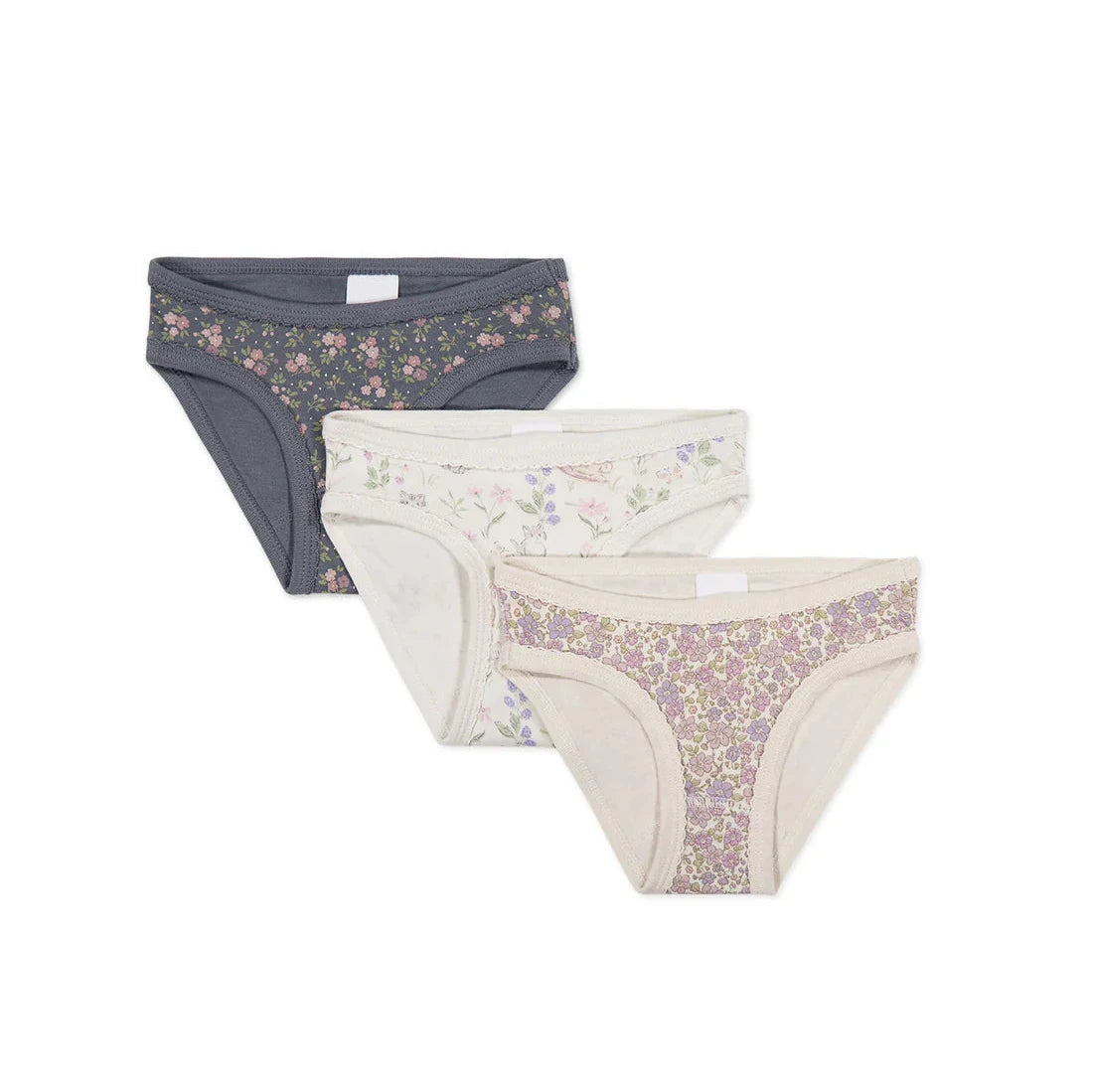 Organic Cotton 3PK Girls Brief